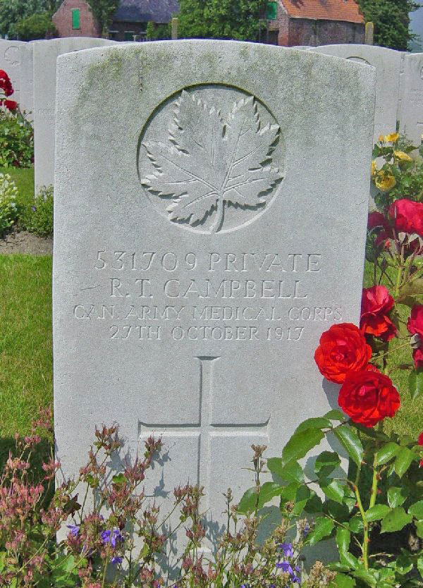 Robert Campbell's Gravestone