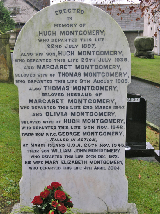 George Montgomery gravestone